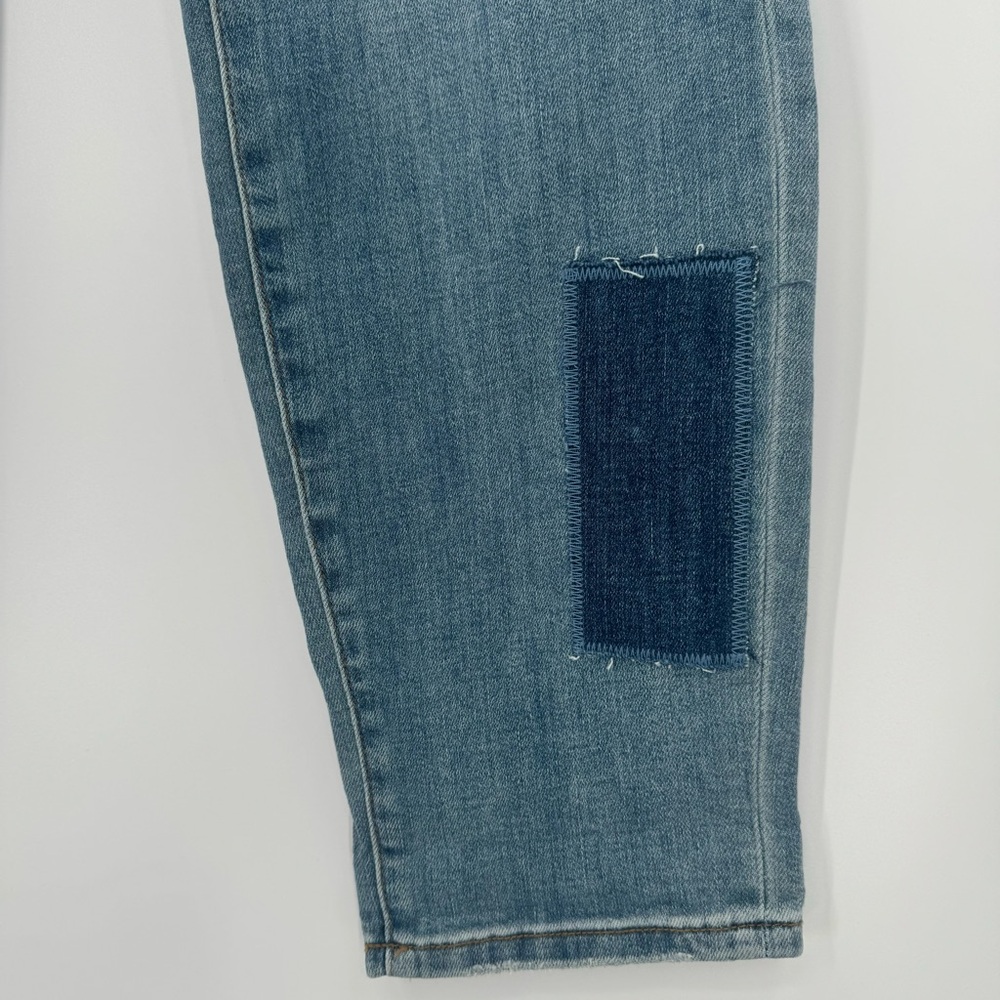Judy Blue Women’s 16W Boyfriend Fit Jeans Patchwork‎ High Rise JB88499 NWT - Picture 13 of 13